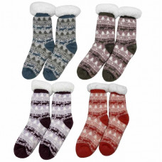 CALZINI INVERNALI SHERPA WINTER ANTISCIVOLO ASS. (12pz)